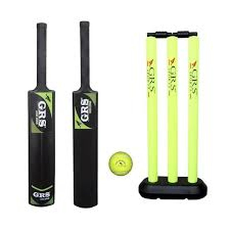 Plastic Cricket Bat Set with Wicket & Tennis Ball